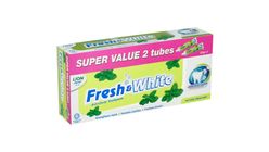 Fresh & White Natural Fresh Mint Toothpaste 2 x 225g - 121106369