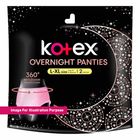 Kotex Overnight Panties L-XL Size 2 Pieces