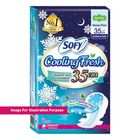 Sofy Cooling Fresh Night Slim Wing Sanitary Pad 35cm 6 Pieces