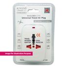 Kiyoso Universal Travel AC Plug 1 Unit