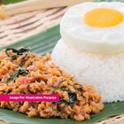 FamilyMart Spicy Thai Basil Chicken Bento 1 Unit