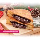 Chocolate Lava Cheese Croissant Sandwich