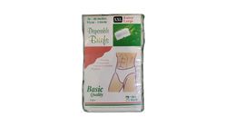 Pan-Mate Men Disposable Briefs XXL 6 Pieces