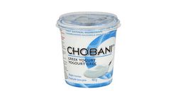 Chobani Greek Yoghurt 0% Fat Natural Light 907G