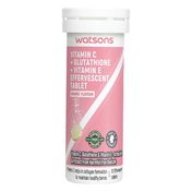 watsons vitamin c + vitamin e + glutathione Get your daily dose of radiance with for a boost of collagen and antioxidants to keep skin healthy and strong!  Shop it now Watsons Vitamin C Vitamin E