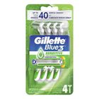 Gillette Blue3 Sensitive Disposable Razor 4 Pieces | 86070