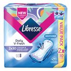 Libresse Longer & Wider Slim Liner 2 x 30 Pieces | 24146