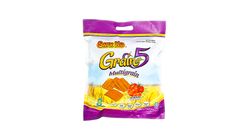 Snek Ku Grain 5 Multigrain Tomato Flavoured Snack 8 x 16g