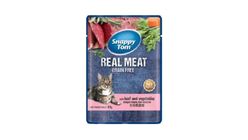 Snappy Tom Pouch Real Meat with Beef & Vegetables | 85 g