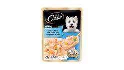 Cesar Pouch Chicken with Surimi & Vegetables | 70 g