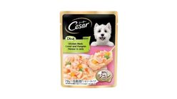 Cesar Pouch Chicken Meat, Carrot and Pumpkin Flavor in Jelly 70g
