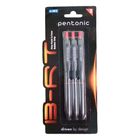 Linc Pentonic 0.7mm Rubber Grip 1pack 3 Pieces