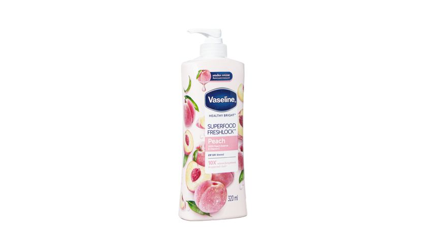 Vaseline Superfood Foreshock Peach Lotion 320ml