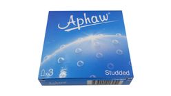 Aphaw Condom Studded 3s
