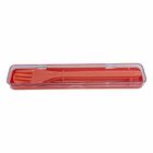 MINISO Colorful Portable Flatware Set Orange 1 Piece 