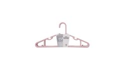 Miniso Simple Cloth Hanger Pink 10 Pieces 6941055161626
