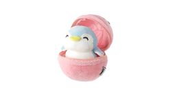MINISO Fruit Series Penguin Plush Toy Surprise Ball (Strawberry) 1 Piece