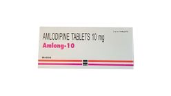 Amlong-10 Amlodipine Tablets 10mg 10 Tablets