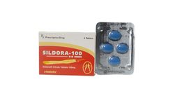 Sildora 100mg Sildenafil Citrate Medicine 4 Tablets