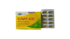 Enat 400 Natural Vitamin E 10 Capsules