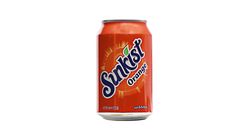2051000002| Sunkist Carbonated Drink Orange 330ml