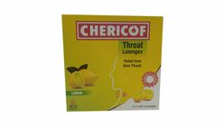 Chericof Throat Lozenges Relief From Sore Throat Lemon 1 X 4 | 4 Lozenges
