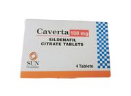 Caverta 100mg Sildenafil Citrate 4 Tablets