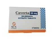 Caverta 50mg Sildenafil Citrate 4 Tablets