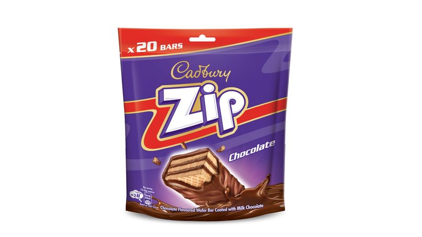 Cadbury Zip Sharebag (20 Bars) 162g