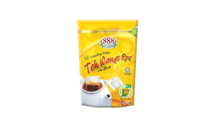 888 Teh Wangi Rose Potbag 20pcs x 2 g