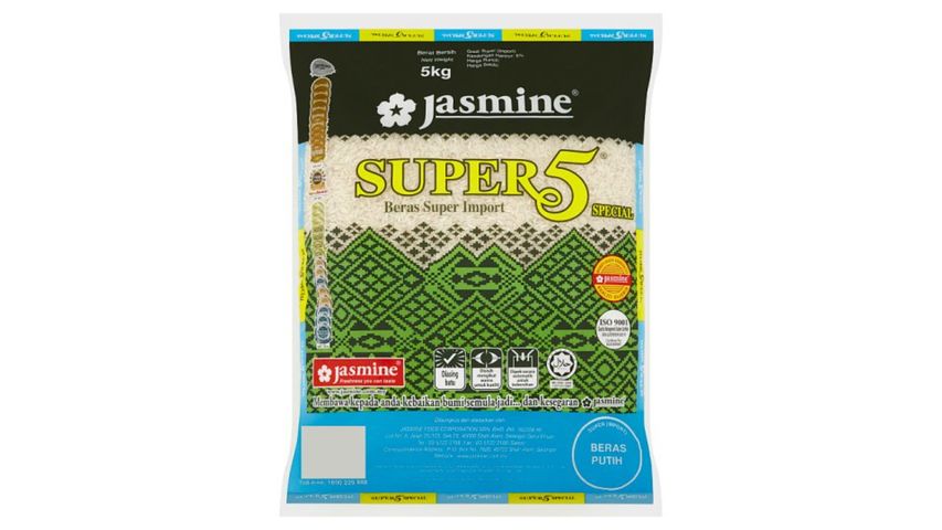 Jasmine Beras Import - Super 5 | 5 kg