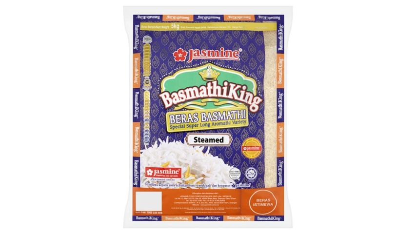 Jasmine King Beras Basmathi Steamed Sling 5kg