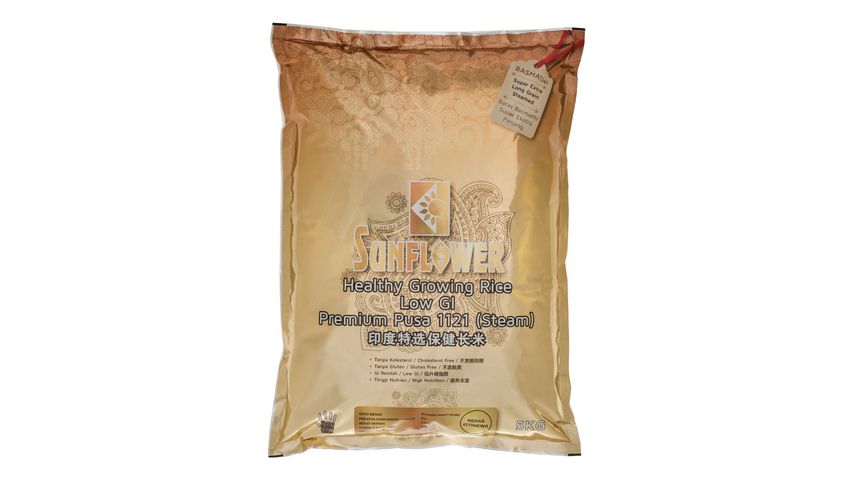 Sunflower (1121) Healthy Growing Premium Basmati Pusa Steam 5kg