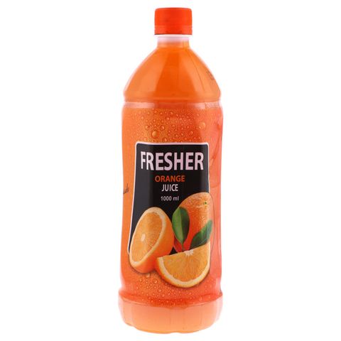 FRESHER JUICE ORANGE FRUIT DRINK 1000 ML