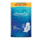 Butterfly Ultra Big Saver Sanitary Pads Long XXL 32Pcs..This product is sold per pack
