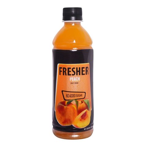 FRESHER JUICE NO ADDED SUGAR PEACH FRUIT DRINK 500 ML