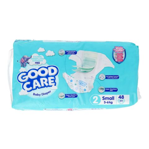 Good Care Diaper Jumbo Pack Small 3 x 48 Pieces