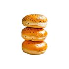 Black Sesame Bun 1 Packet of 4 Pieces