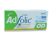 Pharm Evo Ad Folic 30 Tablets x 600mcg