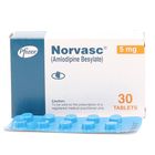 Norvasc Tablets 5mg 1 Box