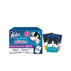 Felix As Good As It Looks Kitten Mixed Selection In Jelly - 100g