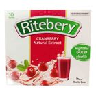 Ritebery (Cranberry Natural Extract) Sachets .. This product is sold per Sachet
