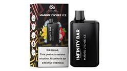 INFINITY DISPOSABLE MANGO LYCHEE ICE 5000 PUFF 35MG
