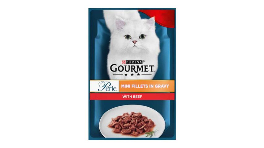 Purina Gourmet Perle Mini Gravy with Beef 85g