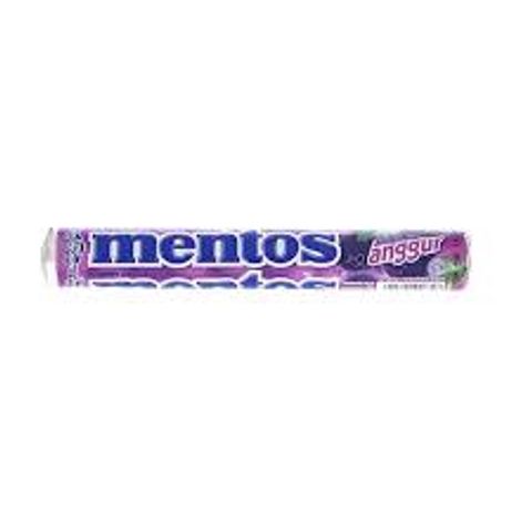MENTOS CANDY ROLL GRAPE 14GM (Imported)