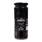 Loreto Black Pitted Olives Imported 113g