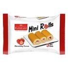 EURO CAKE Mini Roll (Strawberry) 3 pcs 7000066