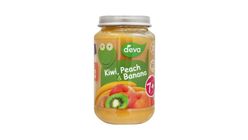 Deva Baby Food Kiwi, Peach & Banana 7+ Months 200g