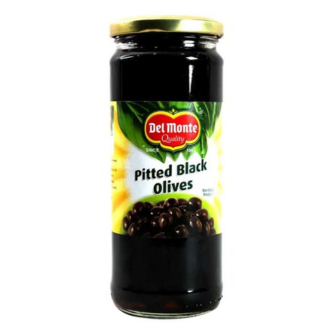 Delmonte Black Olives Pitted 450g