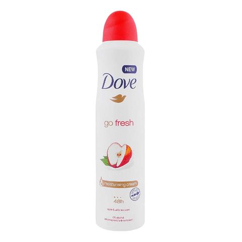 Dove Body Spray Women Apple & White Tea Scent 250ml (Imported)